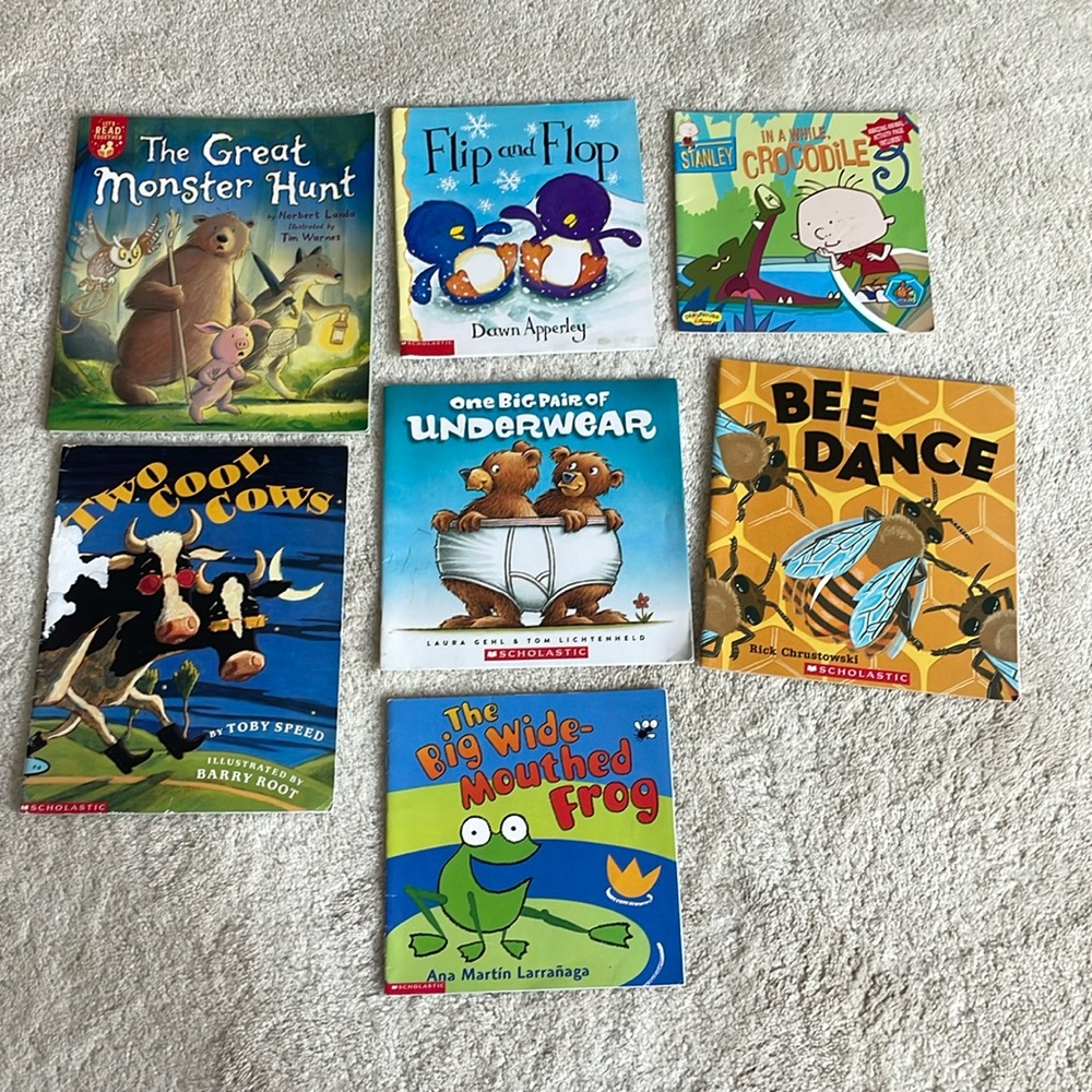 7 children’s books paperback